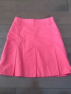 Jacob Women's Pink A-Line Pleated Skirt